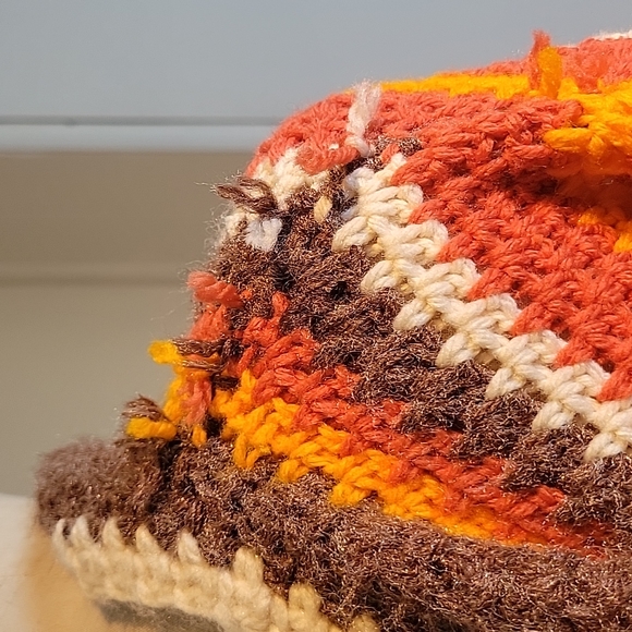 Vintage Handmade Boho Hippy Chic Oversized Sweater - Picture 9 of 14